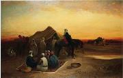 unknow artist Arab or Arabic people and life. Orientalism oil paintings  442 oil on canvas